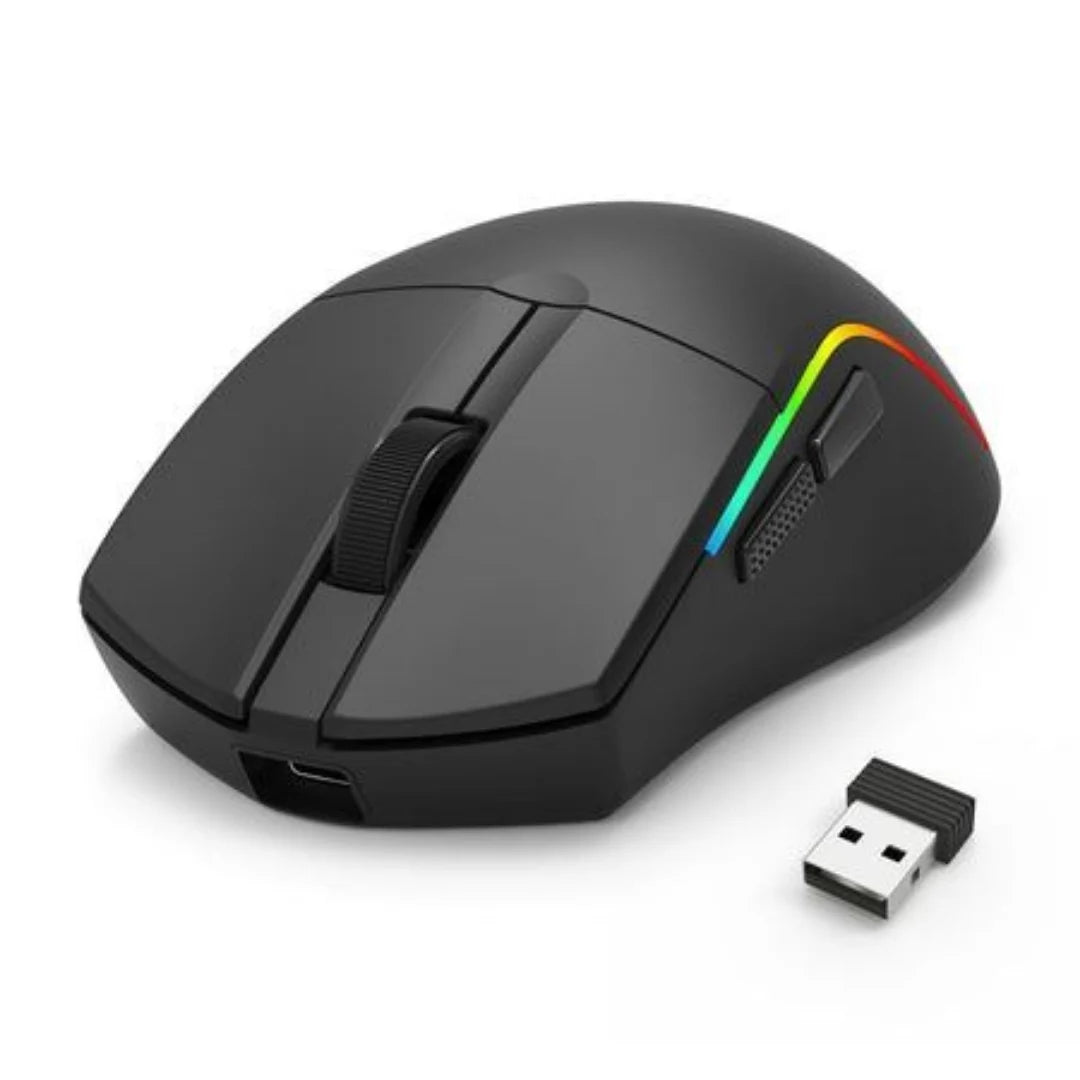ماوس جيمنج Redragon M816-PRO Wireless خفيف 61g بدقة 26000 DPI أسود