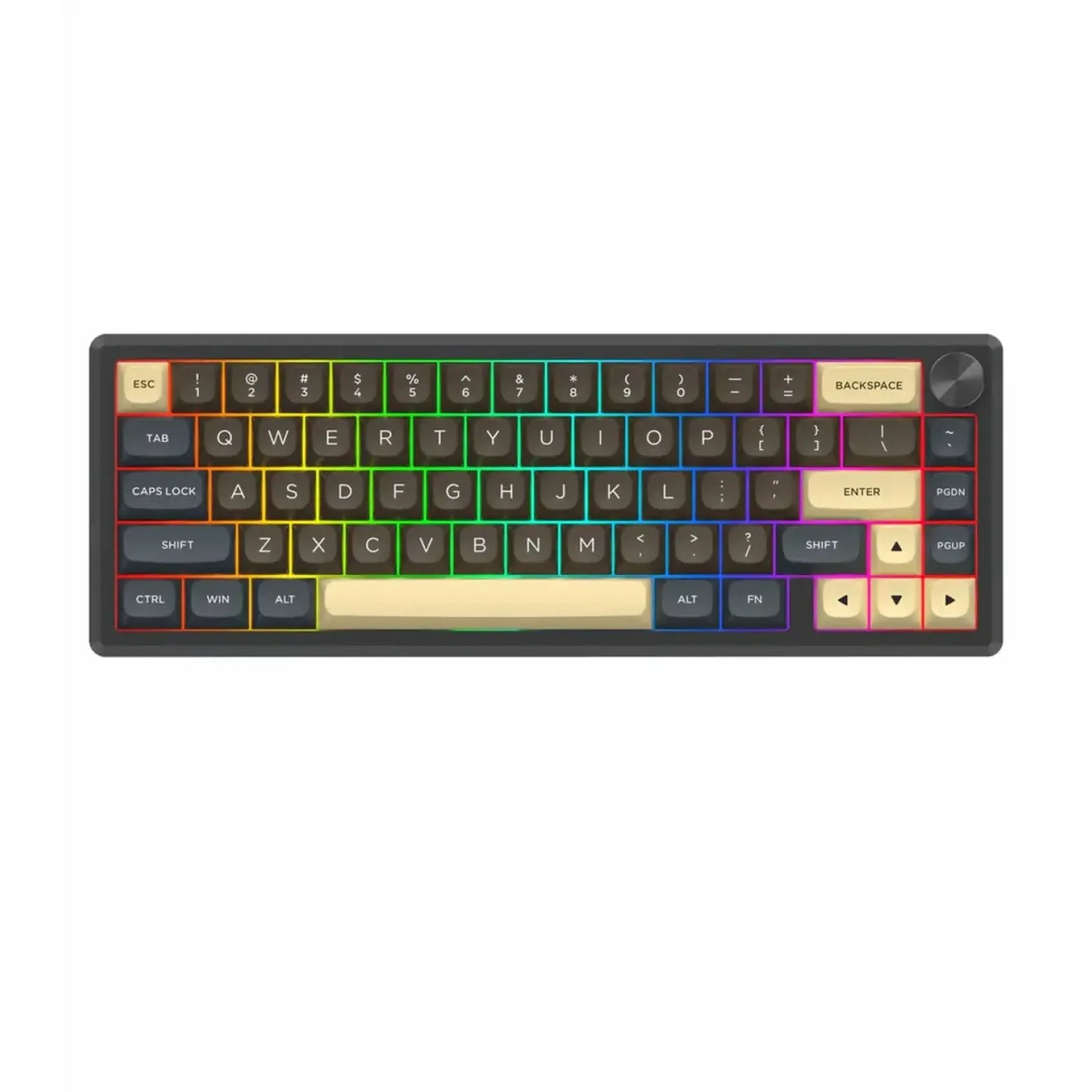 كيبورد جيمنج Redragon K727CGY URANUS PRO ميكانيكال 65% معدني