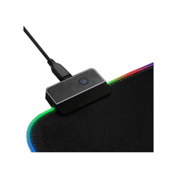Flaming Skull RGB Gaming Mouse Pad – 80×30 CM