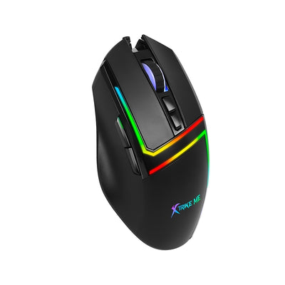 XTRIKE ME GM414 RGB Gaming Mouse – Optical Sensor 6,400 DPI – Only 80G