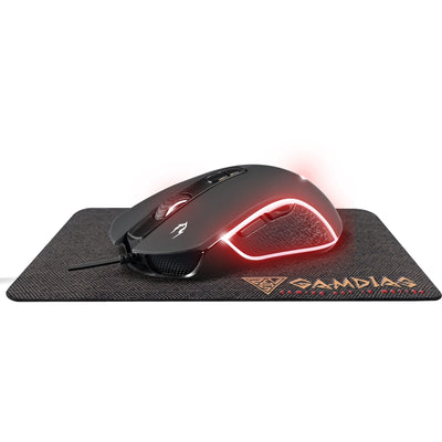 GAMDIAS Zeus E3 RGB Gaming Mouse 3,600 DPI + NYX E1 Mouse Pad 23.5 X 18 CM