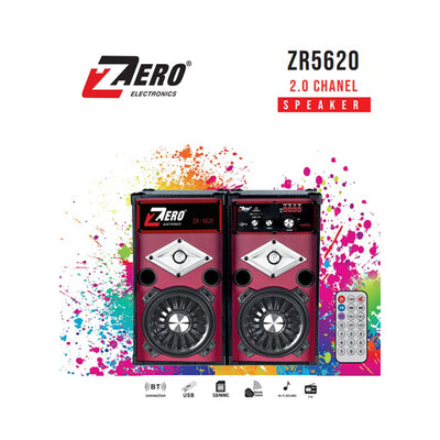 Zero Subwoofer equipped with Bluetooth technology - memory card port - USB port and remote model ZR-5620