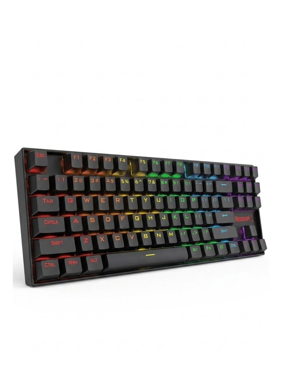 كيبورد ريدراجون K552-KRS بسويتش أحمر مضاء بـ RGB