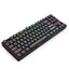 Kumara, Wired Rainbow Gaming Keyboard 60% , Swappable Compact Mechanical Keyboard Dedicated Arrow Keys, for PC and lapto