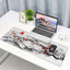Japanese Sakura Cherry Blossom Mouse Pad XL Full Desk Mousepad Extended Large Non-Slip Rubber Base Big Keyboard Mat with