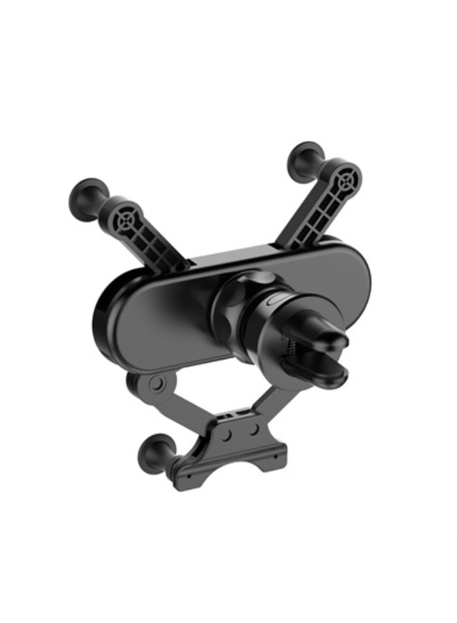 Universal Car Air Vent Phone Holder MG03 , Automatic Tightening, 360° Rotation, Adjustable Clamp for All Smartphones, Du