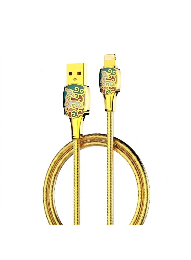Lightning Fast Charging Data Cable 30W High-Speed Charging And Data Transfer Cable With Pure Copper Core Durable PVC Con