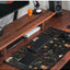 Vintage Aesthetic XL Extended Large Gaming Mouse Pad - Black Academia Mystical Green Plant Design - Computer Laptop Keyb