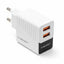CH-232 LED Fast Charger 2.4A with Dual USB Ports, Included Type-C Cable, Fire-Resistant Build, and Advanced Current Prot