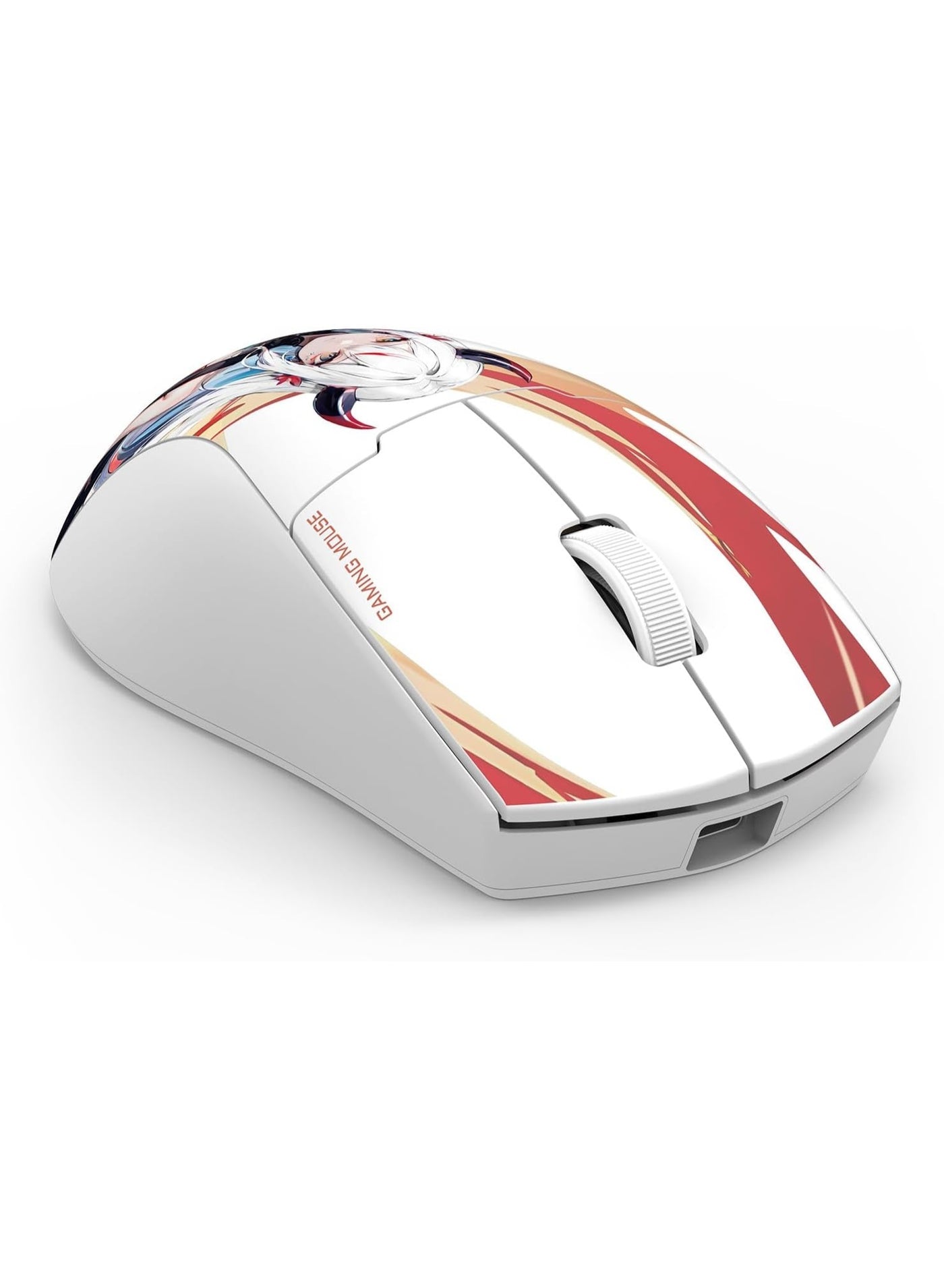 ماوس جيمنج Redragon M918AK Wireless خفيف 55g دقة 26000 DPI أبيض