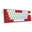 كيبورد جيمنج REDRAGON K617 FIZZ ميكانيكال 60% مفاتيح حمراء RGB