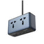 Universal Power Strip with 45W GaN Fast Charging, 2 USB-C and USB-A Charging Ports, 2500W Extension Socket, Desktop Powe