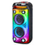 V-2880 Portable Bluetooth Speaker, Double 8-Inch Wireless Party Speaker with Powerful Bass, Rechargeable Karaoke Speaker