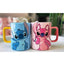 Stitch Ceramic Mug 450ml, Cute Cartoon Coffee Mug, Large Capacity Ceramic Tea Cup with Vibrant Character Design, Glossy 
