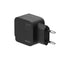 شاحن سفر LDNIO Q2 قوة 33W منفذين PD كابل USB-A أسود