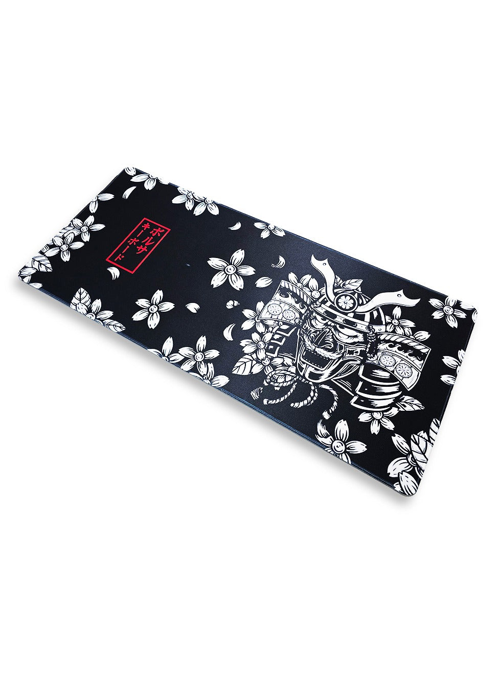 Large Mouse Pad, Japanese Samurai Design (90cm x 40cm x 3mm), HD Print Pattern Desk Mat, Extended Mouse Pad and Keyboard Mouse Pads, Waterproof Cloth Surface Mouse Pads for Office