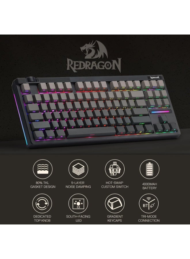عرض أمامي لكيبورد K729SP OTIIM PRO بإضاءة RGB