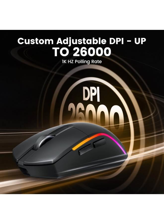 تفاصيل أزرار وعجلة التمرير في Redragon M816-PRO