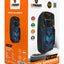 GT-8010 Portable Bluetooth Party Speaker, Wireless Speaker with Powerful Sound, Colorful LED Lights, USB, TF Card & AUX 
