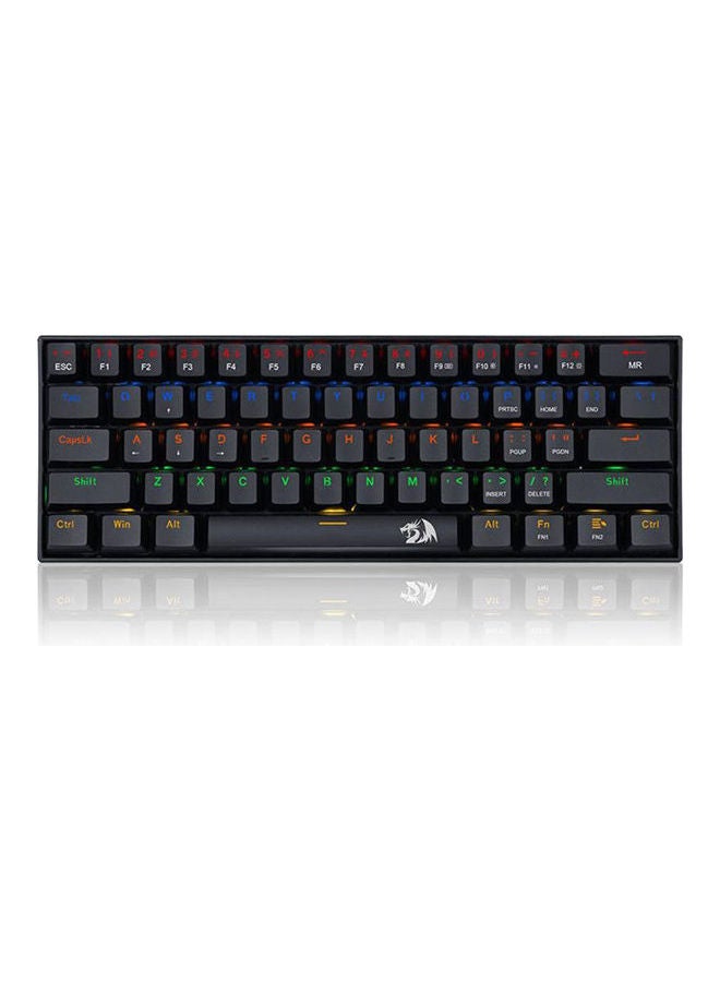 كيبورد جيمنج REDRAGON K606 LAKSHMI ميكانيكال 60% مفاتيح بنية ملون