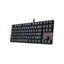 كيبورد ريدراجون K607 بسويتش أزرق مضاء بـ RGB