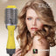 ENZO Hair Brush hot air electric comb one step hair dry Single voltage Hair Dryer Brush Rotating Blower Round Brush EN-4129