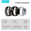 SW-11 Smart Watch with 2.01" HD Display, Bluetooth Calling, 3 Interchangeable Watch Bands, Heart Rate & Sleep Monitor, M