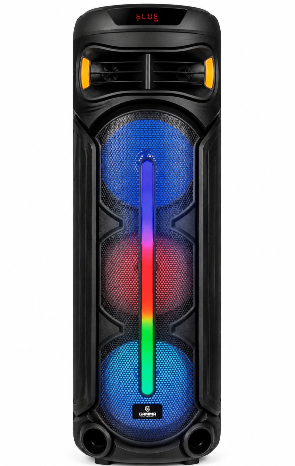GT-8089 Party Speaker, Powerful Deep Bass Multimedia Speaker with Treble & Bass Control, Microphone Input, Master Volume