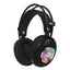 AH-980G RGB Bluetooth Gaming Headphones with 40mm Dynamic Drivers, Wireless Over-Ear Headset, Pure Bass Sound, Noise Red