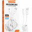 CL-162 60W USB-A to Micro USB Silicone Fast Charging & Data Cable, 1M Soft Flexible Cord, High-Speed Sync, Fireproof Dur