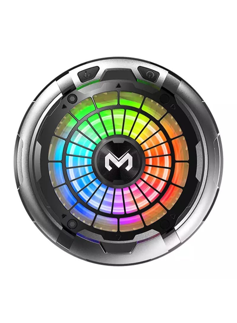 CX26 Magnetic Phone Cooler 30W, Semiconductor Mobile Gaming Cooling Fan with 100-Level Adjustable Speed, USB Type-C Powe