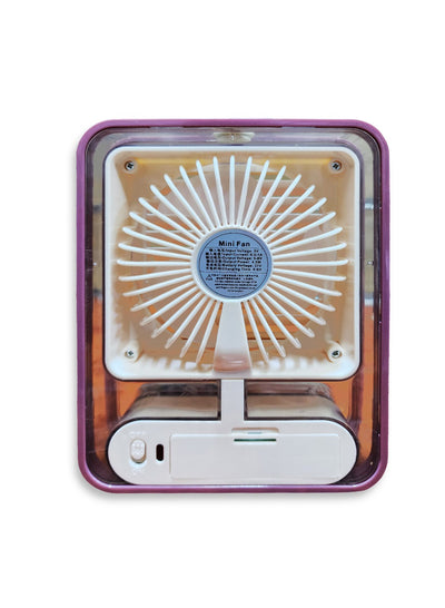 Air Conditioner Fan Personal Cooler Desk Fan for Shop, Office, Kitchen, USB Powered Mini AC, Portable Humidifier Air Cooler Fan