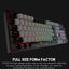 FANTECH MK886 RGB Gaming Mechanical Keyboard Full Size , Red Switch