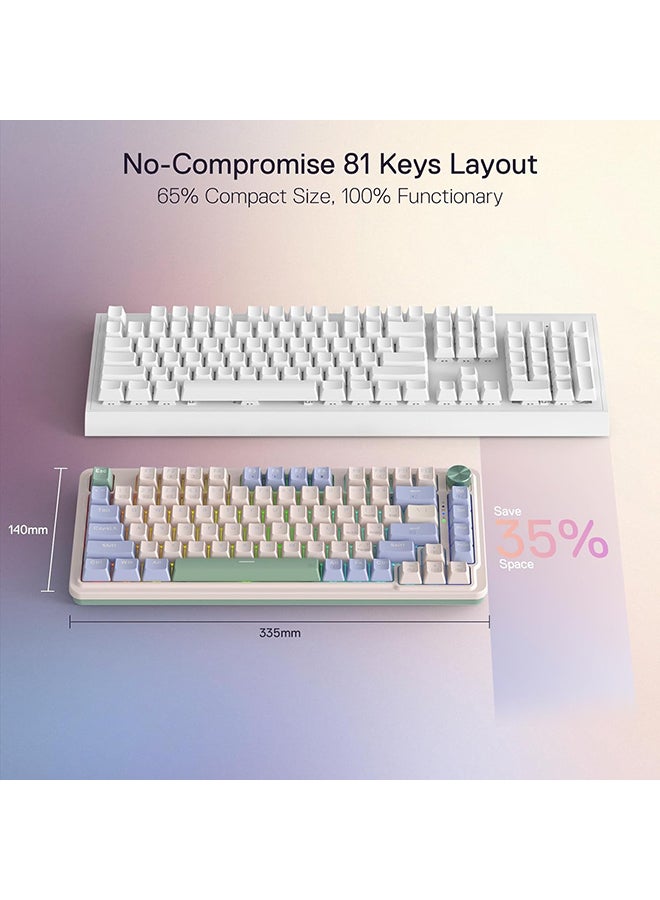 عرض جانبي لكيبورد الجيمنج Redragon K673 PRO