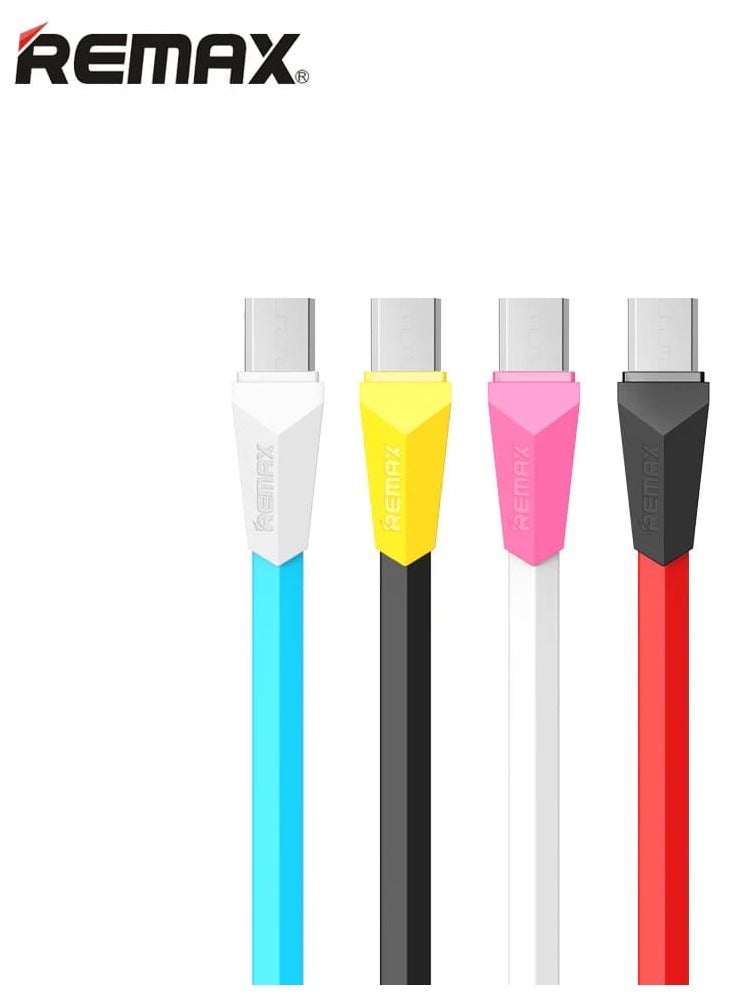 Alien Series Data Cable Mirco-USB Interface Charging for Mobile Phone Durable Android 1M Length Data Cable RC-030m,Red