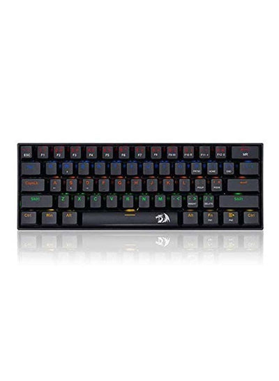 كيبورد جيمنج Redragon K606 Lakshmi ميكانيكال 60% أسود