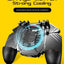 Mobile Gaming Controller With Cooling Fan, 6 Finger Trigger Design, Rechargeable 1200mAh Battery, Ergonomic Phone Gamepa