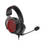 سماعة جيمنج Redragon H540 LUNA بصوت محيطي 7.1 أسود وأحمر