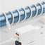 CH-232 LED Fast Charger 2.4A with Dual USB Ports, Included USB to Micro Cable, Fire-Resistant Build, and Advanced Curren