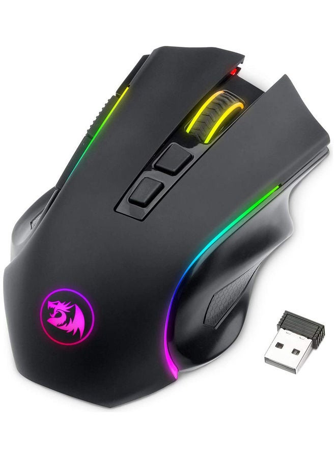 ماوس جيمنج Redragon M602 Griffin Wireless أسود