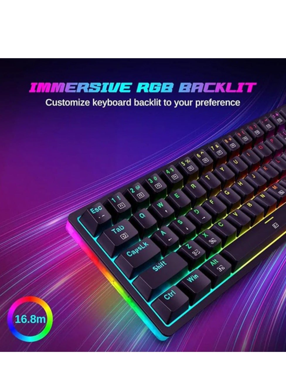 منفذ Type-C في كيبورد Redragon K642