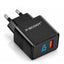 30W Fast Wall Charger with USB-C Cable, Smart IQ Auto-ID Output, Heat Resistant Safe Design, Universal USB-C Compatibili
