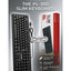 كيبورد Platinum PL-300 سلك رفيع تصميم Suspended Key أسود