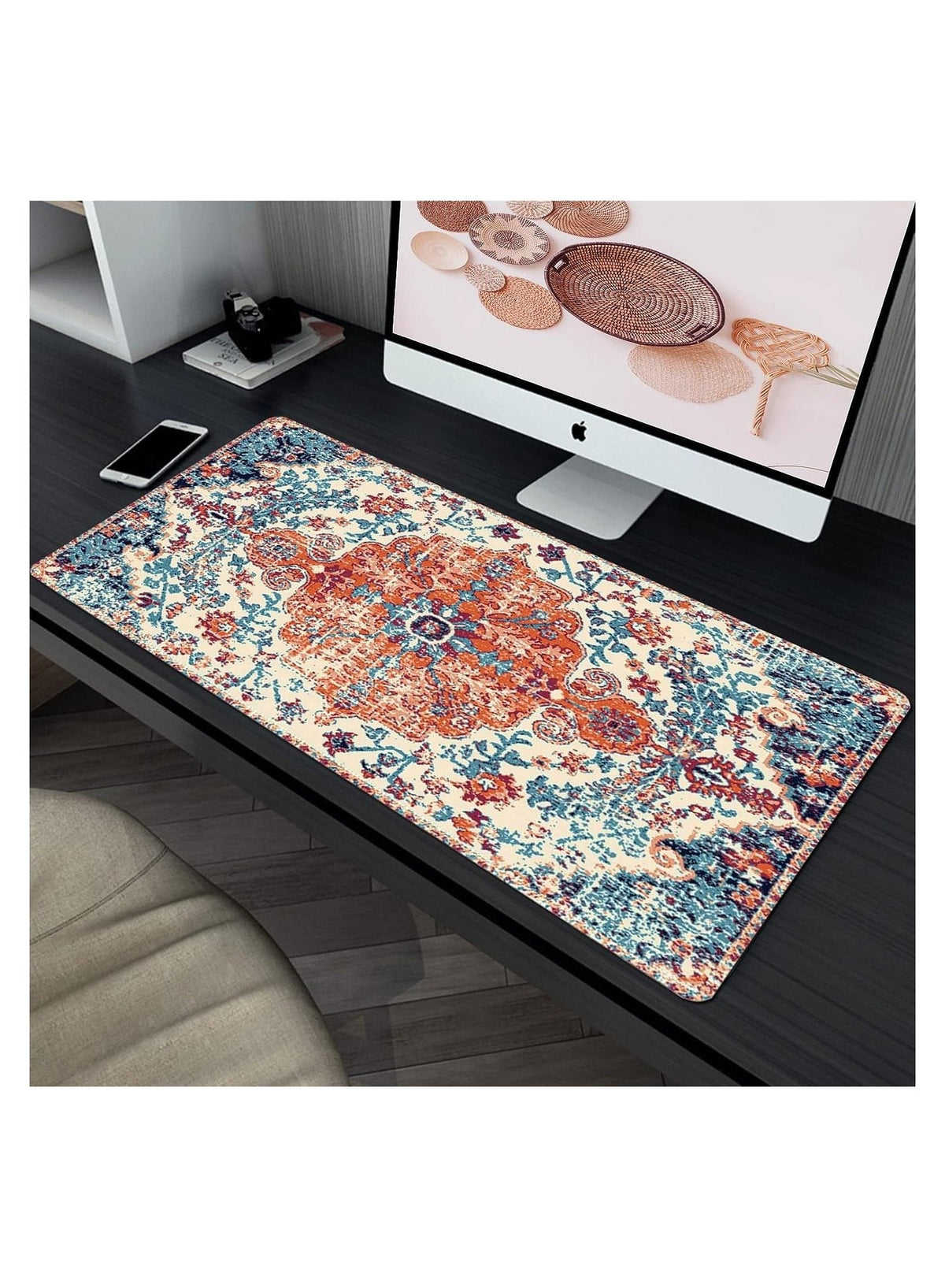 Desk Mat Large Mouse Mat XL Gaming Mouse Pad  Anti-Slip Desk Protector Keyboard Pad Computer Accessories for Office Home