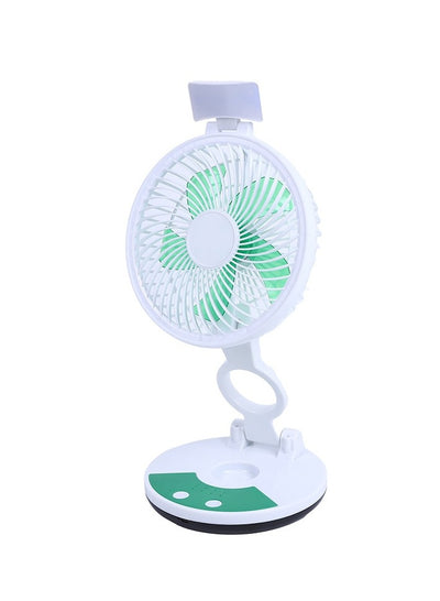 Rechargable Foldable Table Fan With Led Light - ZT 329