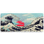 Large Mouse Pad, High Sea Wave Theme (70cm x 30cm x 2mm), HD Print Pattern Desk Mat, Extended Mouse Pad and Keyboard Mouse Pads, Waterproof Fabric Surface Mouse Pads for Office, Anti-Slip Rubber Base