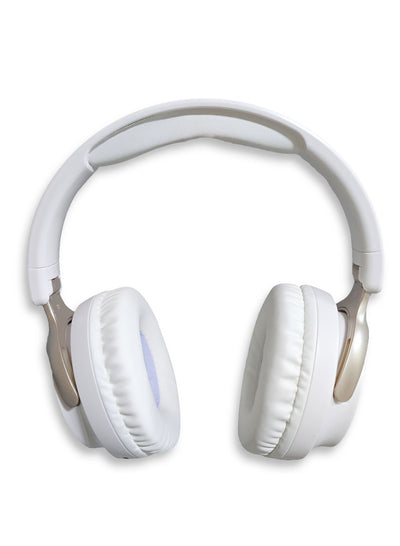 SODO Wireless Headphones with Active Canceling Headphones and External Built In Microphone Walk and Talk , it's Support SD Card Using Bluetooth 5.0 Connectivity with 20Hz to 18kHz Frequency Response Model SD-1103 /White