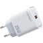 شاحن X-SCOOT CH242 سريع 25W مع كابل Micro USB أبيض
