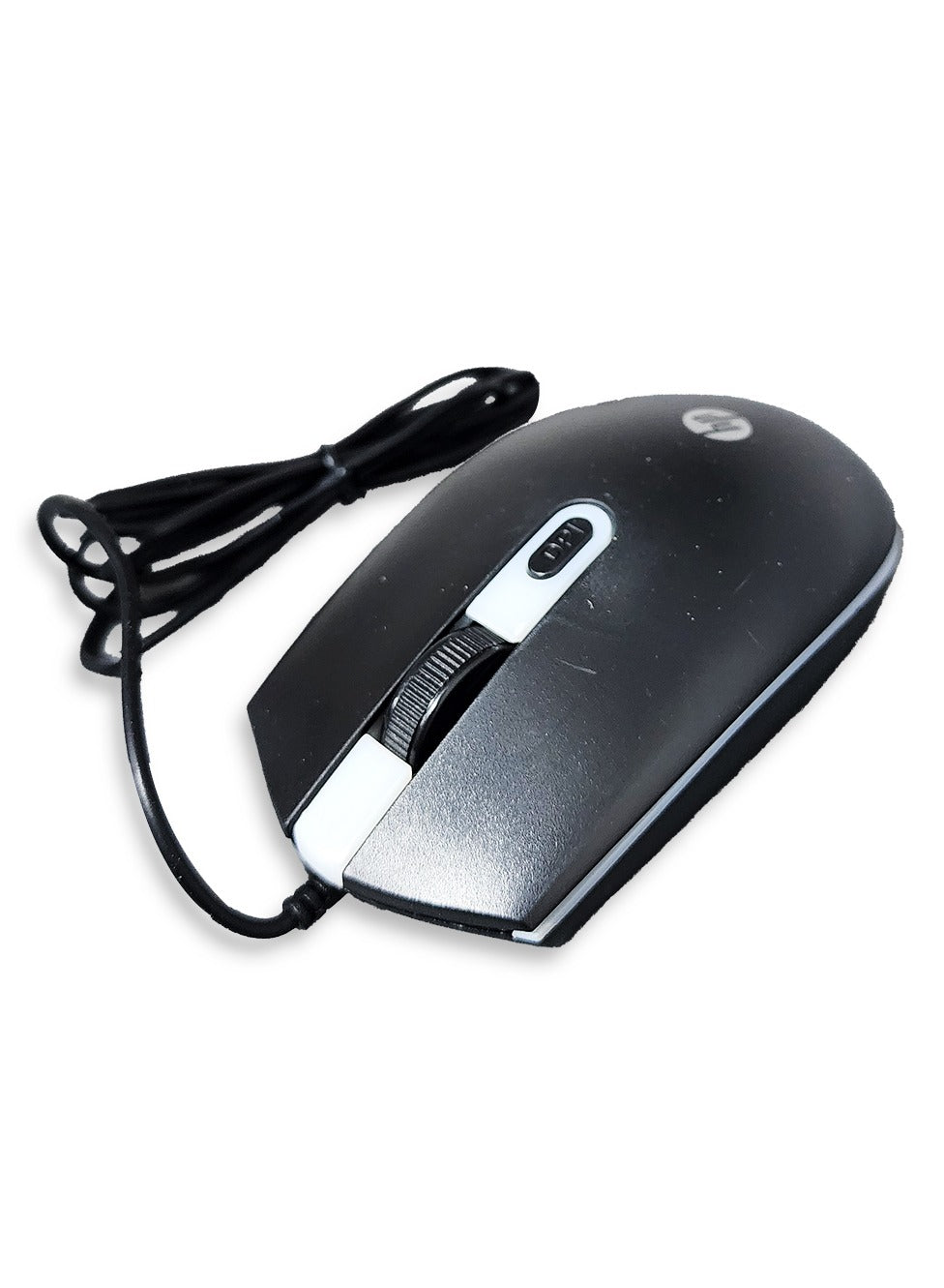 HP Wired Mouse Gaming 4 Button ,7 Color LED , 1600DPi - BLack M180