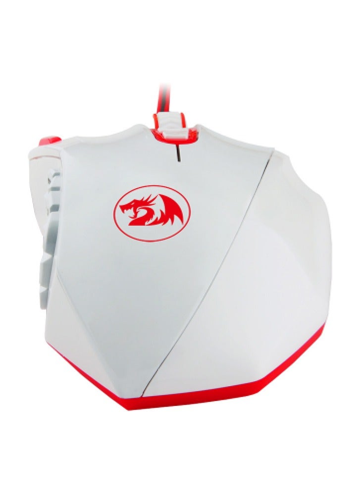 تفاصيل أزرار وعجلة التمرير في Redragon M901 PERDITION